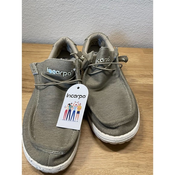 NWT Incarpo Slip-on Canvas Loafers Deck Shoes‎ Mens EU 46 / US 12 - Picture 1 of 9
